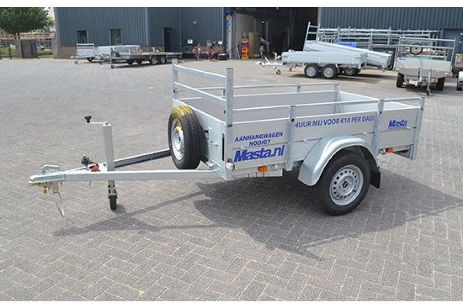 Enkelasser aanhanger - Masta Aanhangwagens - 1