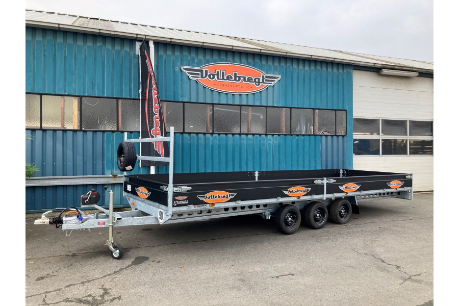 Plateauwagen tridemas - Vollebregt Aanhangwagens - 1