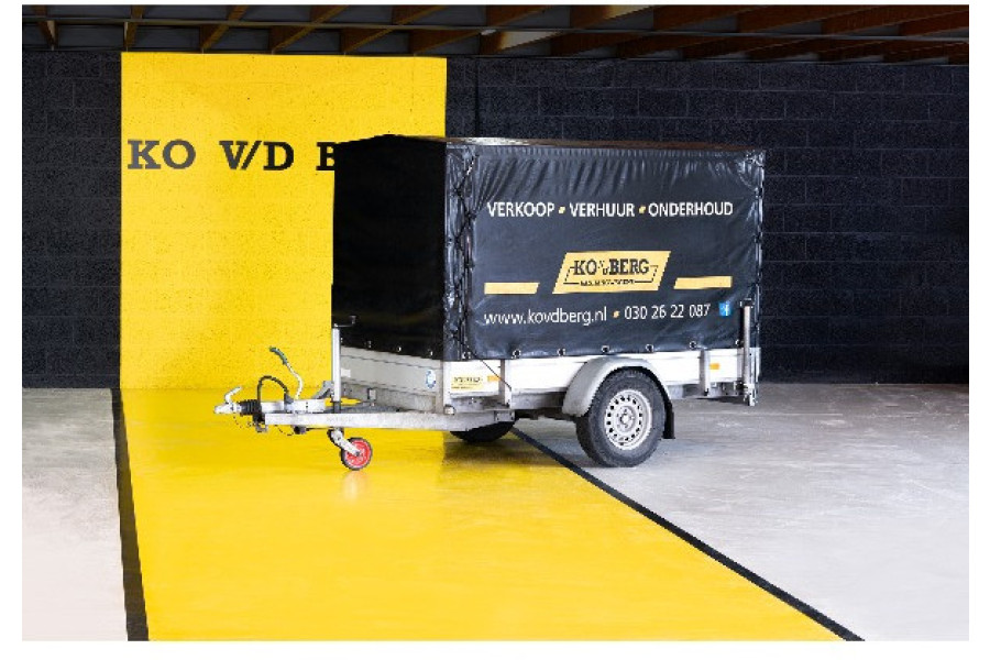Aanhanger met huif | 1000 kg - Ko v/d Berg - 1