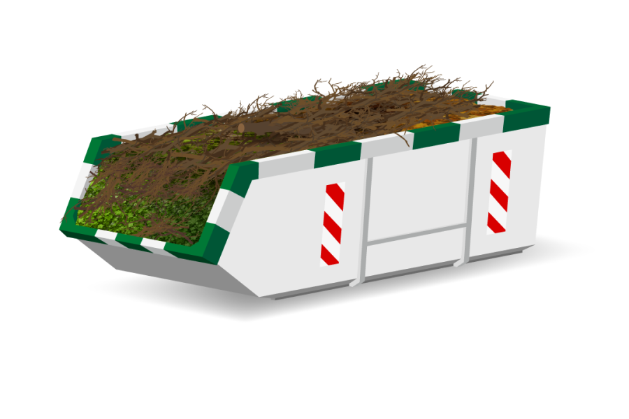 10m³ Groenafvalcontainer - Goedkopecontainer.nl - 3