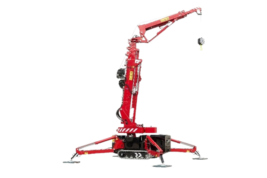 Mini hijskraan | C6e bemand - Vugts Verhuur - 6