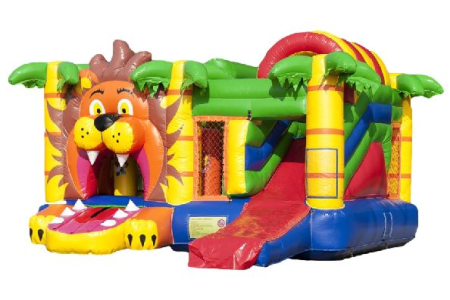 Springkussen Multiplay Leeuw - ABC Zoetermeer - 1