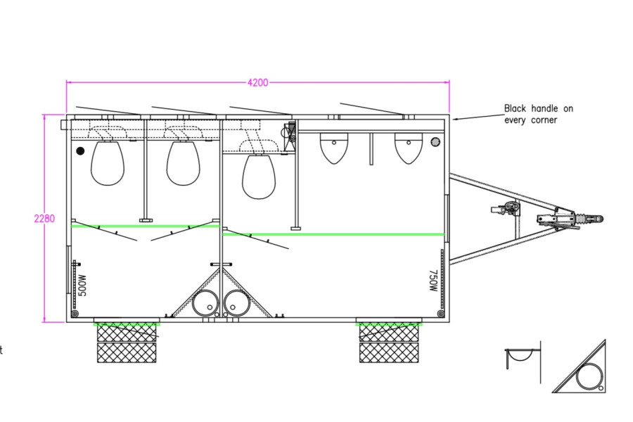 Toiletwagen - Party Service Mierop - 5