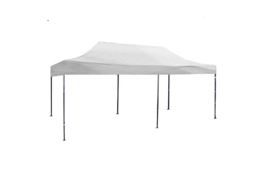 Partytent easy-up 8x4m - Ecru/grijs - Lumineux - 1