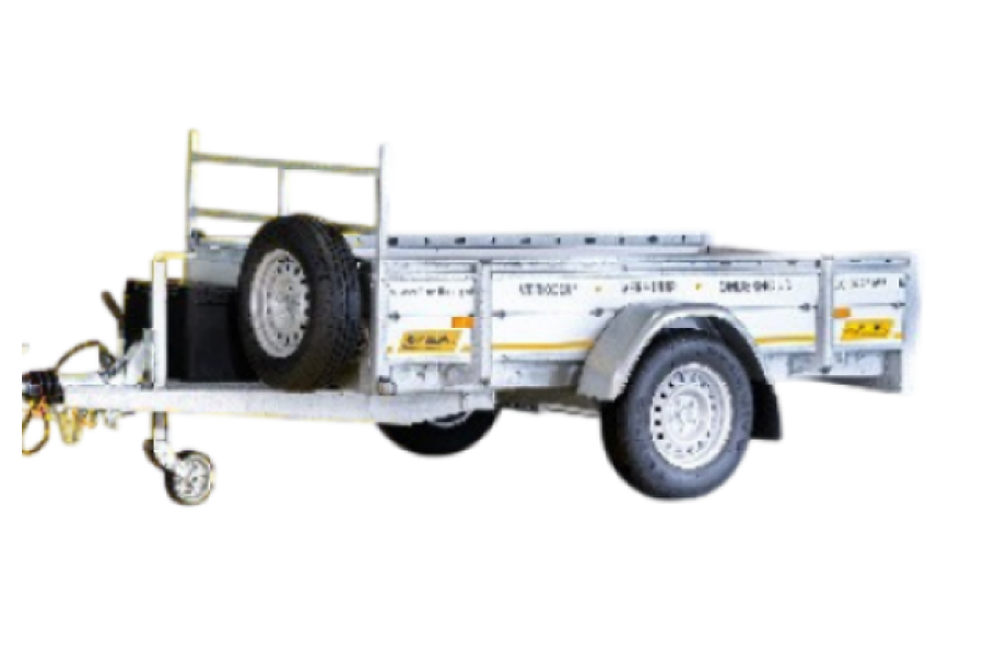 Bakwagen enkelas geremd - Ko v/d Berg - 1