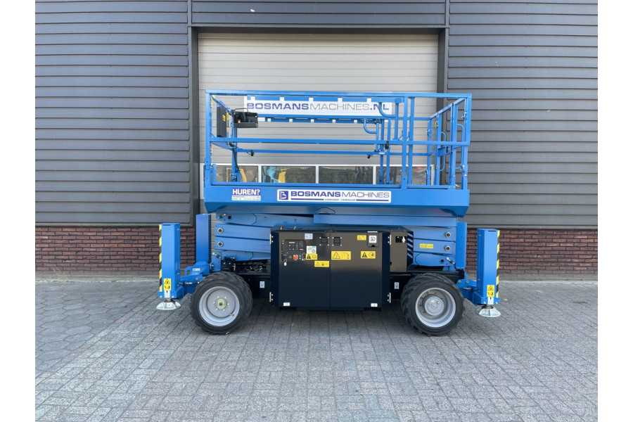 Schaarhoogwerker | 10m - Bosmans Machines B.V. verhuur - verkoop - 1