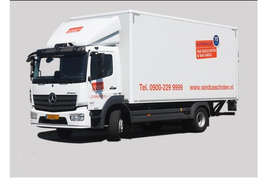 Vrachtwagen met gesloten bak - 40 m3 - Van Dusschoten & Van Ginkel - 1