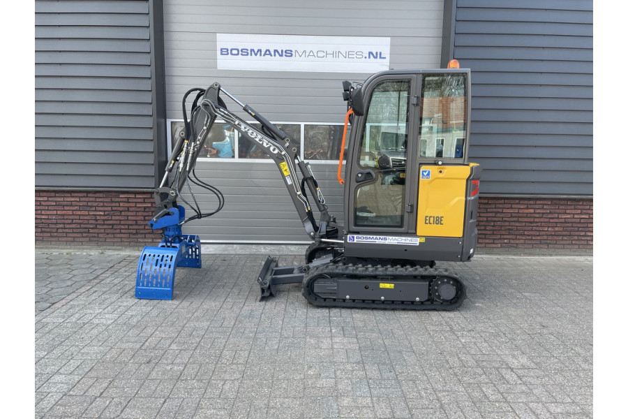 Minigraafmachine | 1,8 ton - Bosmans Machines B.V. verhuur - verkoop - 1