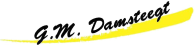 GM Damsteegt BV Machineverhuur & Grondverzet logo