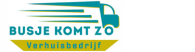 Verhuisbedrijf busje komt zo logo