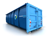 40m³ Tuin- en groenafvalcontainer
