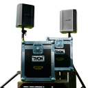 Geluidsinstallatie duo