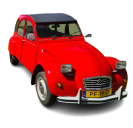 “Rouge Delage” eend oldtimer