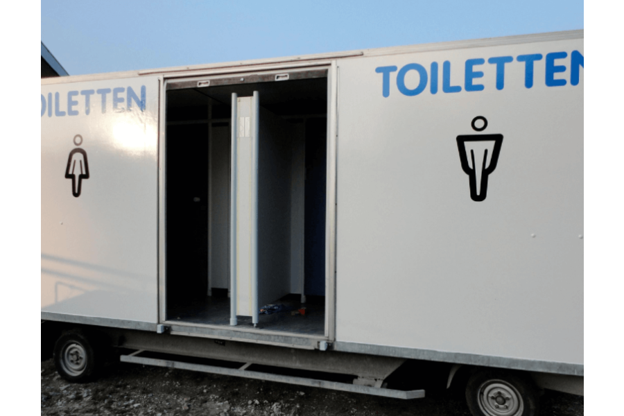 Mobiele toiletwagen (standaard) - Tapwagen.nl - 1