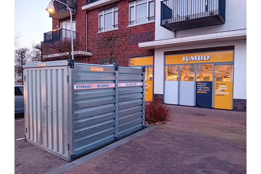 Opslag container bij u geplaatst - Storage Box Bezorgd - 9