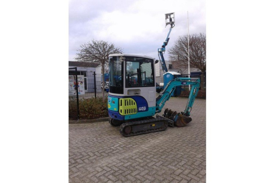 Minigraafmachine | 1.5 ton - Dekker Verhuur - 1