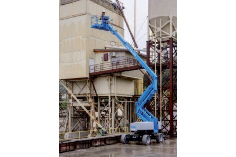 Knikarmtelescoophoogwerker diesel - 12,00 meter - De Visser Verhuur - 1