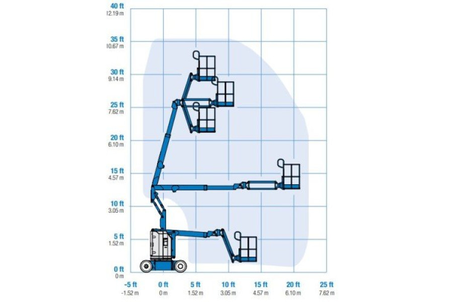 Knikarmtelescoophoogwerker compact | 10,9 meter (accu) - A1 Verhuur B.V. - 1