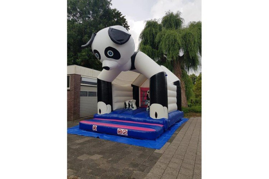 Springkussen overdekt | Panda - Yvons springkussenverhuur - 1