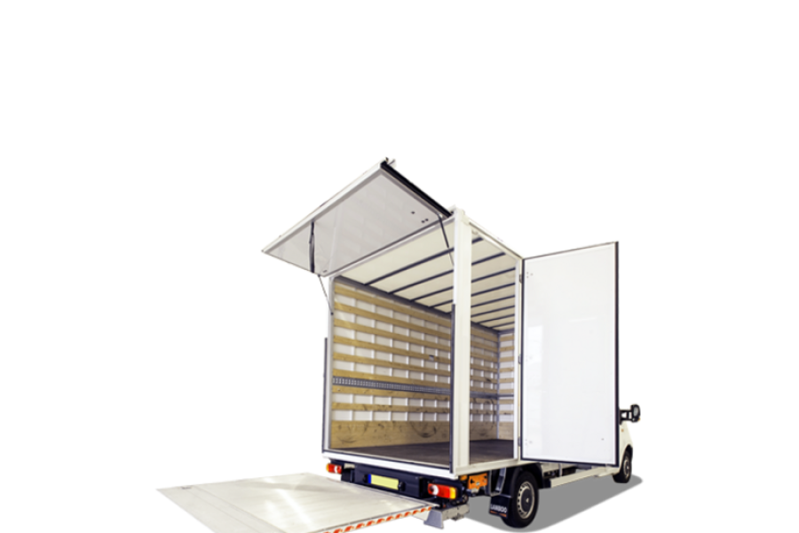 Bakwagen met laadklep | 20 m3 - Autohopper Autoverhuur Roosendaal - 1