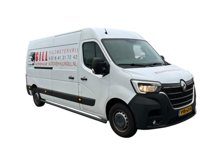3-Zits Renault Master L3H2 - Gill Autoverhuur - 1