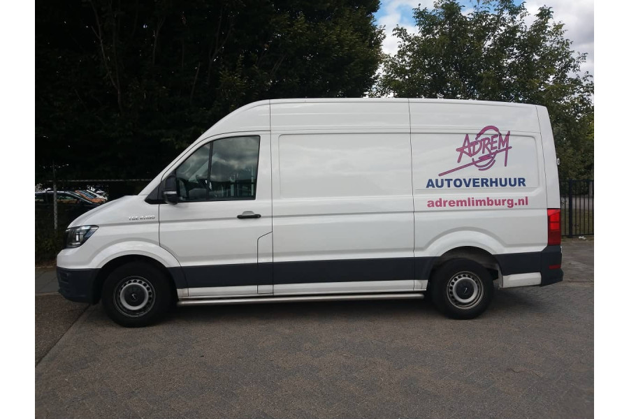 Grote bestelbus - Adrem Limburg - zijaanzicht