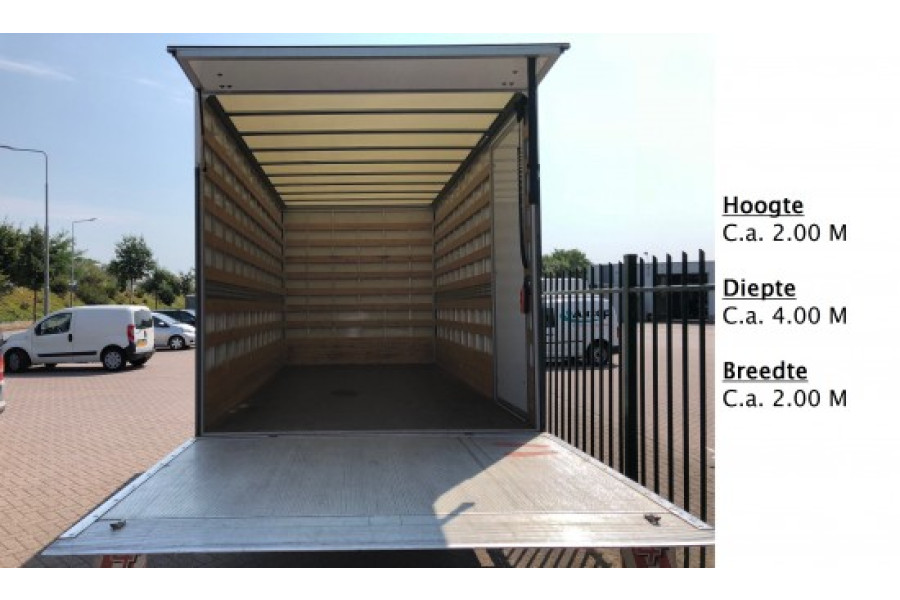 Bakwagen met laadklep - Autop BV - 2