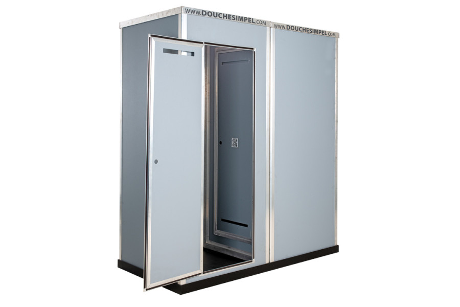 Privacy douche + kleedruimte - Douche Simpel B.V. - 1