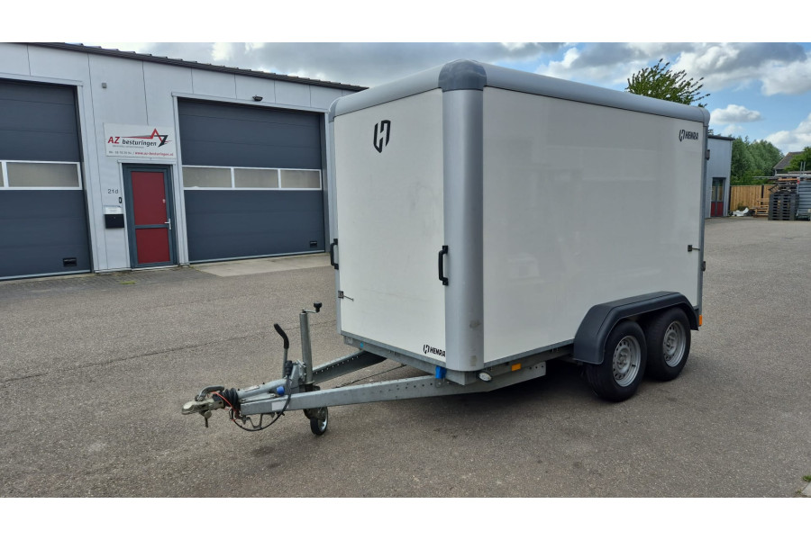 Gesloten dubbelas aanhangwagen - Aanhangwagens Paul Koster - 2