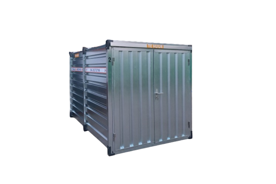 Oplsag container bij u geplaatst - Storage Box Bezorgd - 1