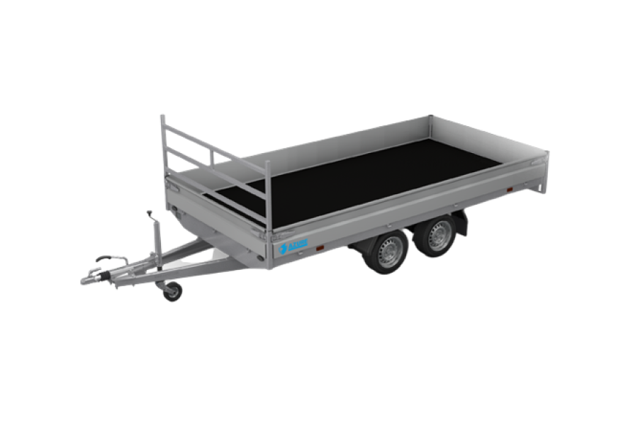 Plateau-aanhangwagen - Aanhangwagens Paul Koster - 2