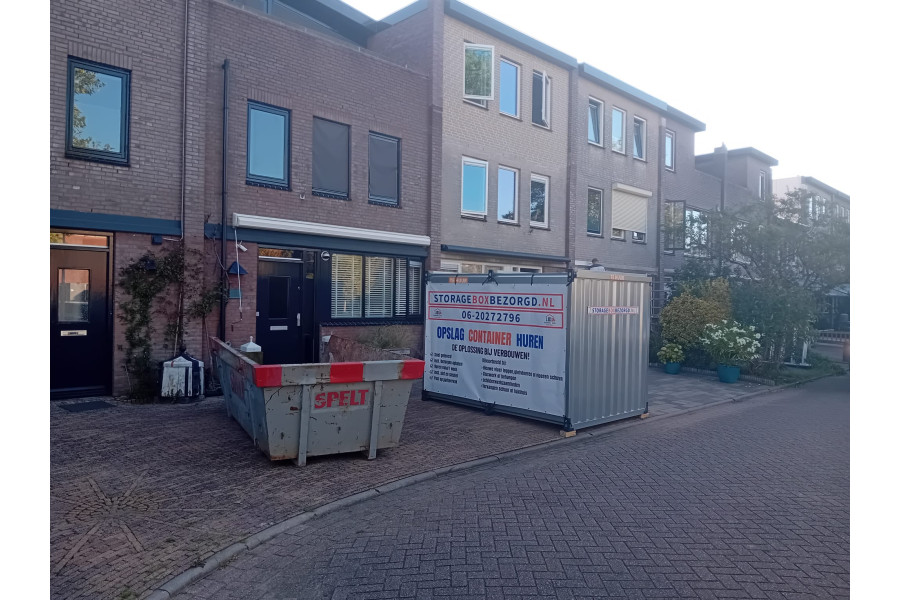 Opslag container bij u geplaatst - Storage Box Bezorgd - 8