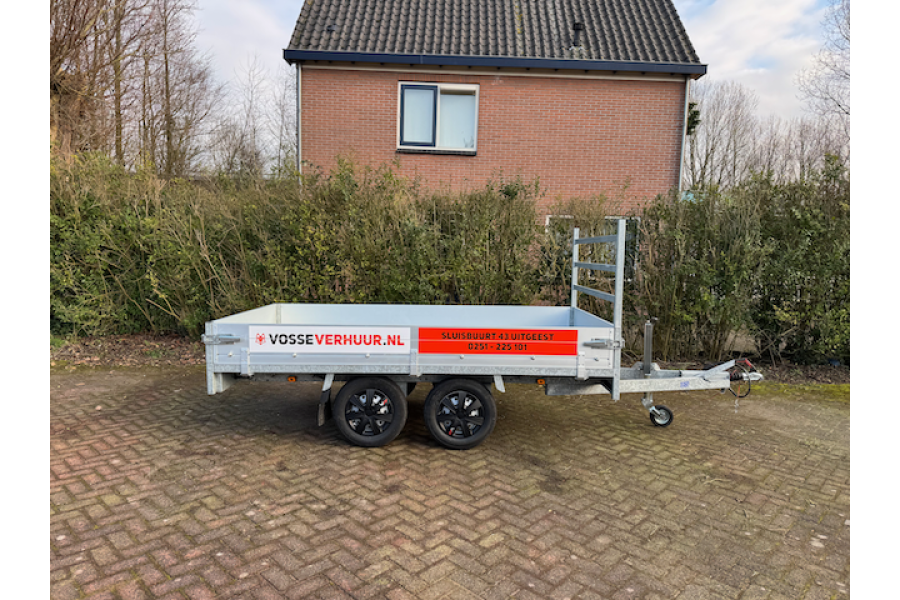 Open aanhanger | 270x150 cm - Vosse verhuur - 2