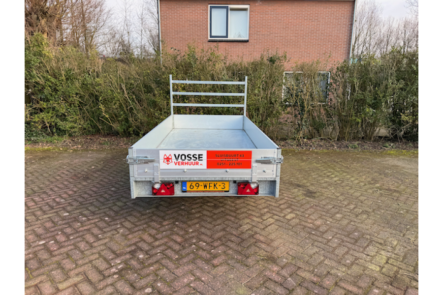 Open aanhanger | 270x150 cm - Vosse verhuur - 4