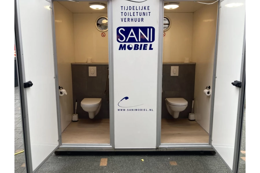 2 persoons toiletunit - Lamain Verhuur - 2