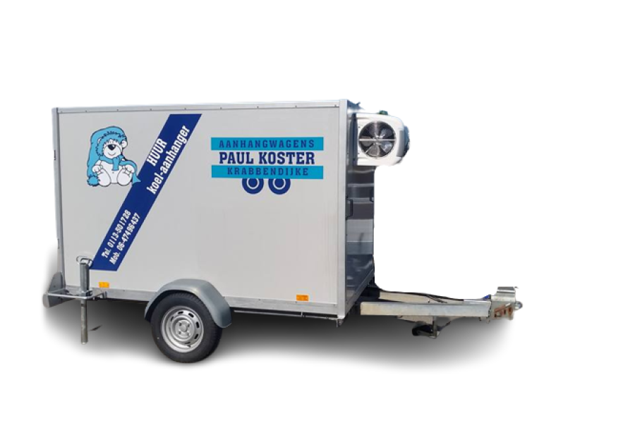 Koelaanhangwagen - Aanhangwagens Paul Koster - 1