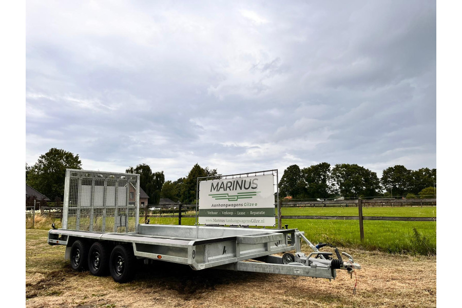 Machine transporter 3500KG - Marinus Aanhangwagens Gilze - 2