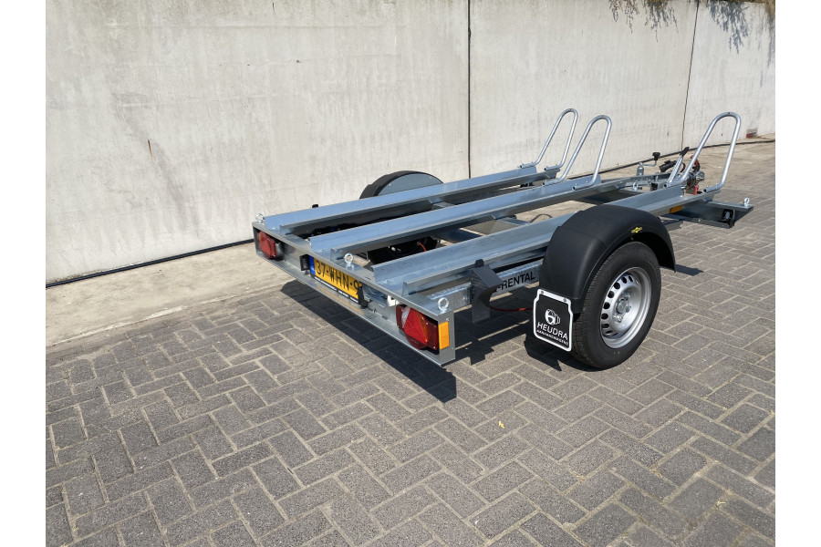 Motortrailer geremd tot 750KG - Q-Rental - 2
