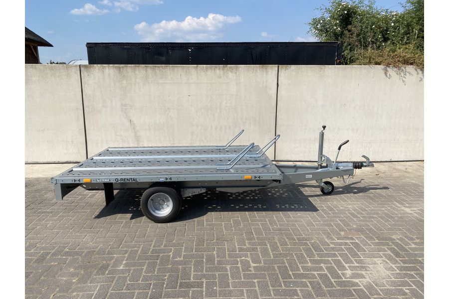 Motortrailer geremd > 750KG - Q-Rental - 1