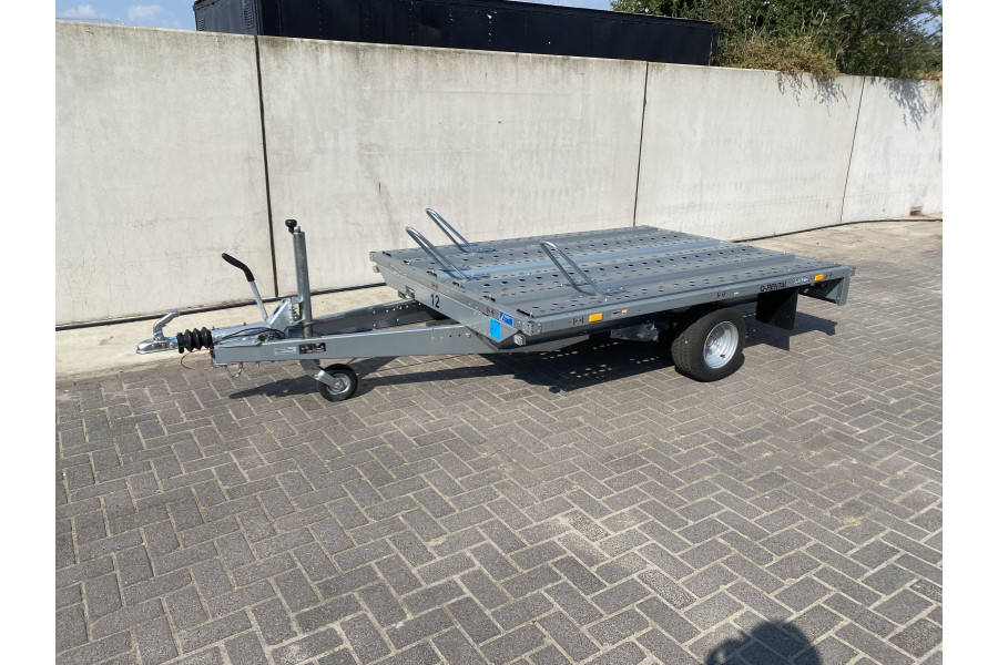 Motortrailer geremd > 750KG - Q-Rental - 4