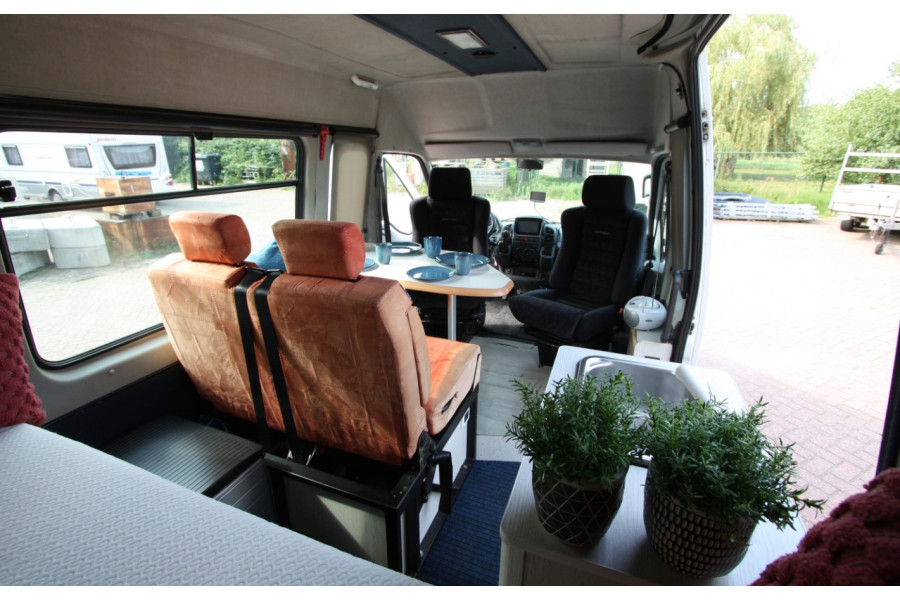 Buscamper Fiat Ducato 4 personen - Brabant Caravans - 6