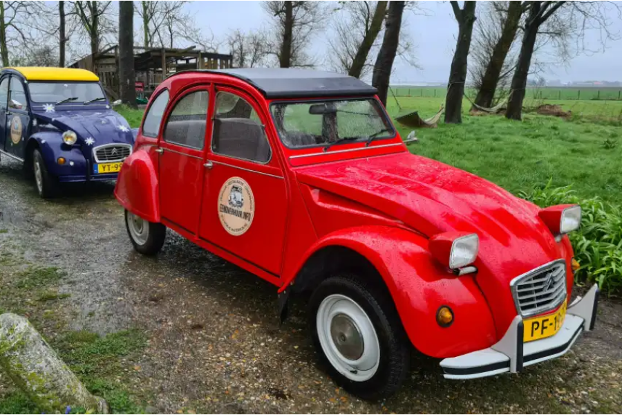 “Rouge Delage” eend oldtimer - Ribbelbus.nl - 2