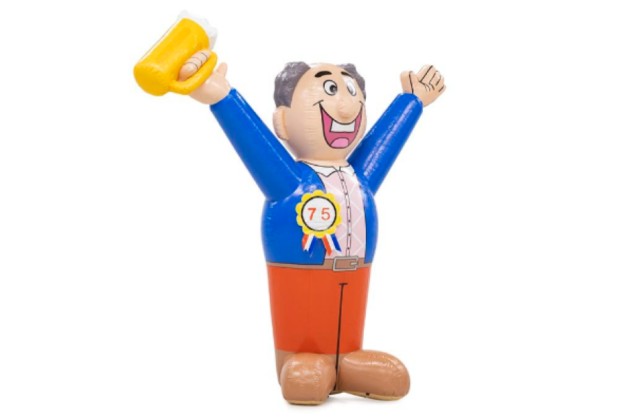 Abraham opblaaspop - Feestje het Gooi - 2