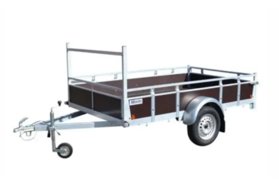Aanhanger enkelasser - Machine Huren Midden Nederland - 1