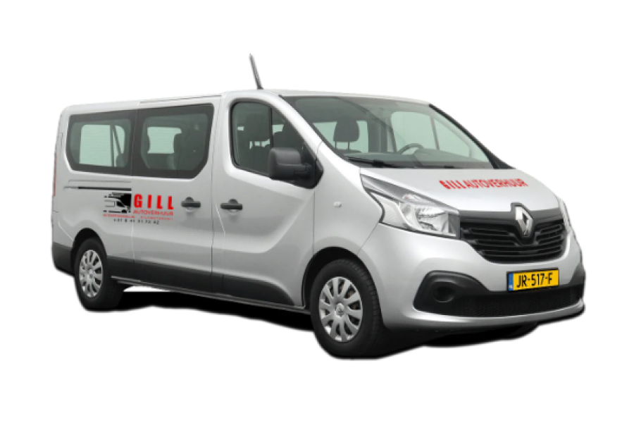 9 Persoonsbus | Renault Trafic - Gill Autoverhuur - 1
