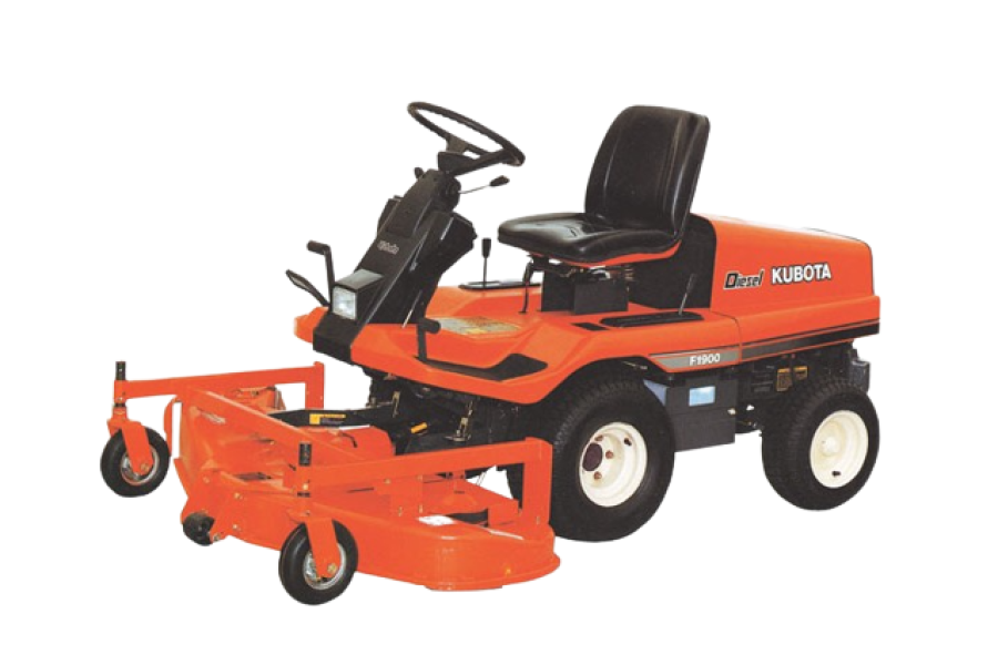 KUBOTA F1900 S Zitmaaier - Tuinmachinesverhuur Kleijnen - 1