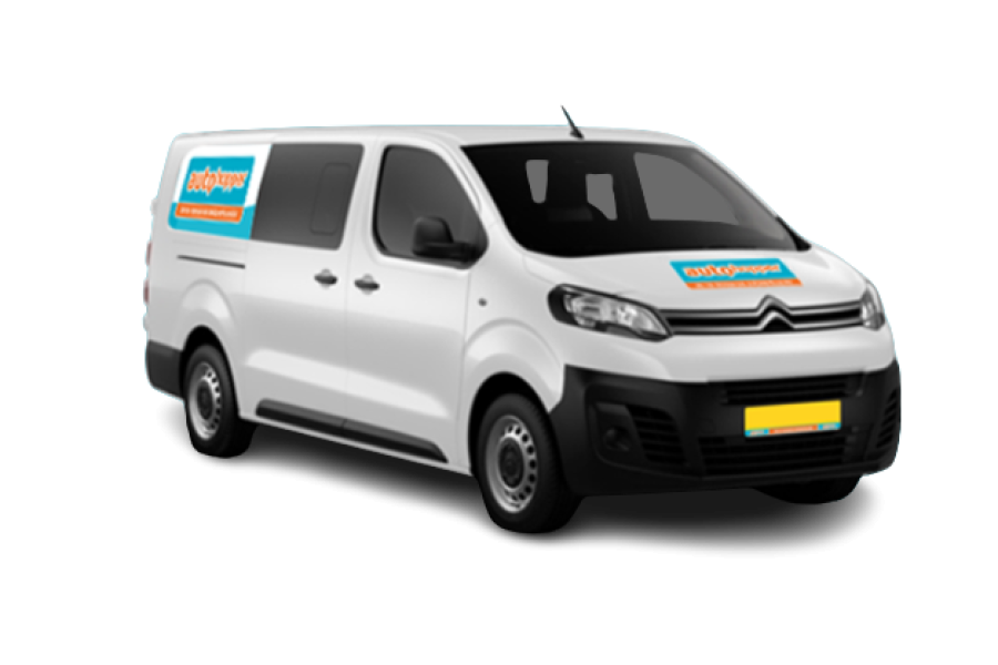 6-persoonsbus met dubbele cabine - Autohopper Zwolle - 1