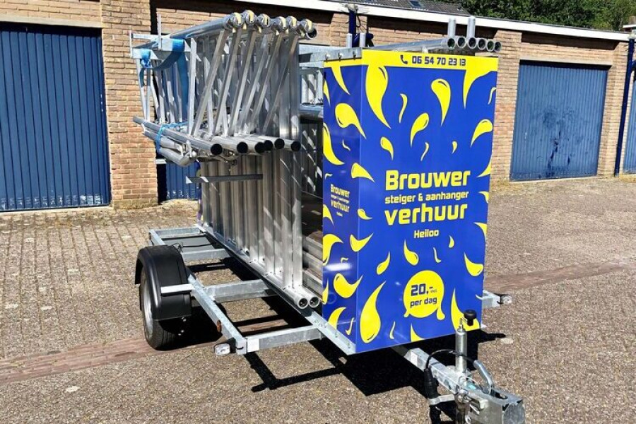 Brede steiger - Brouwer Steiger Verhuur - 1