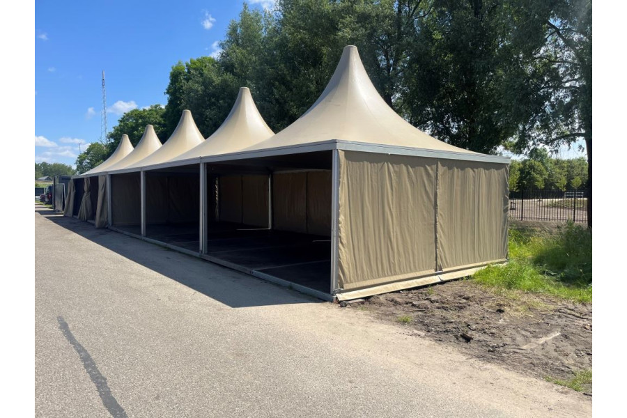 Pagoda 5 x 5 (zand) - Tentopia - 1