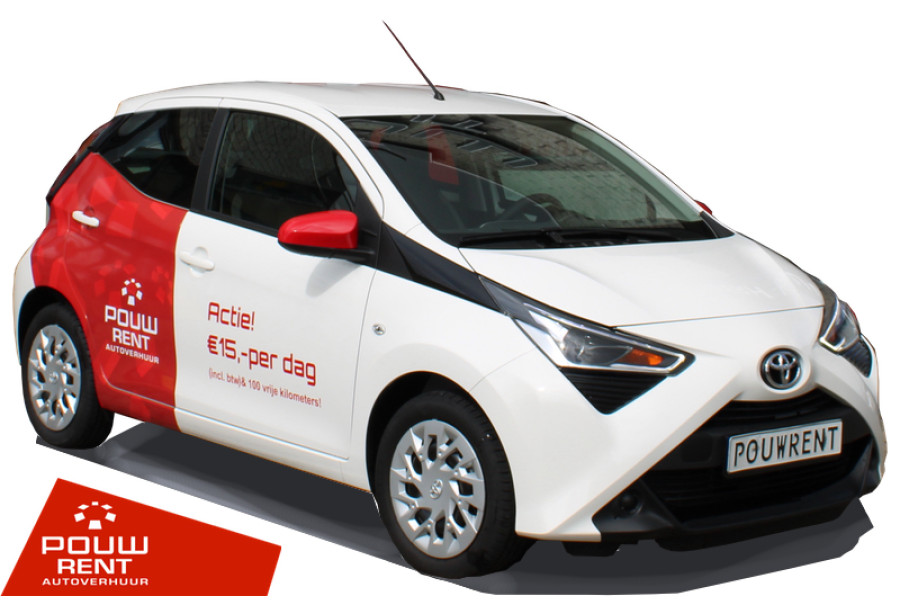 Toyota Aygo budgetmodel - Pouw Rent Groningen - 1